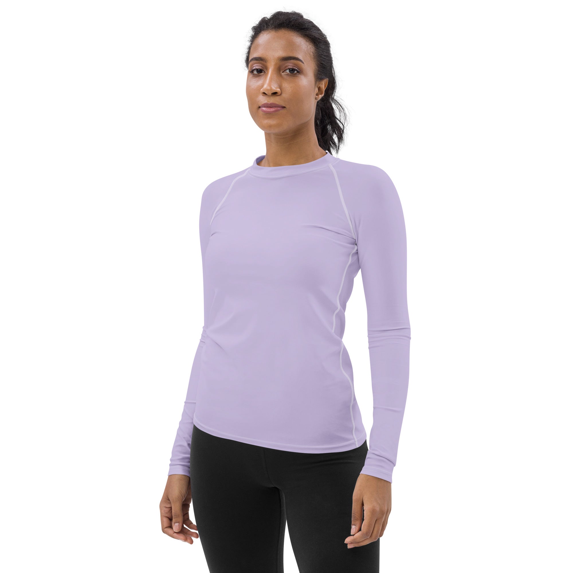 Lavender Skies Performance Rash Guard UPF 50 +